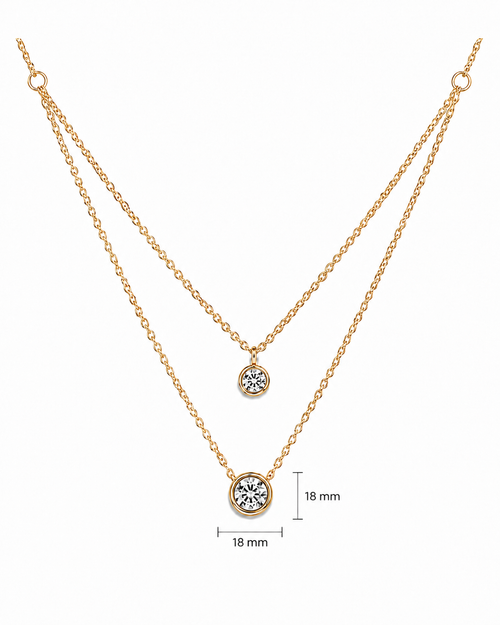 Charlie Solitaire Necklace