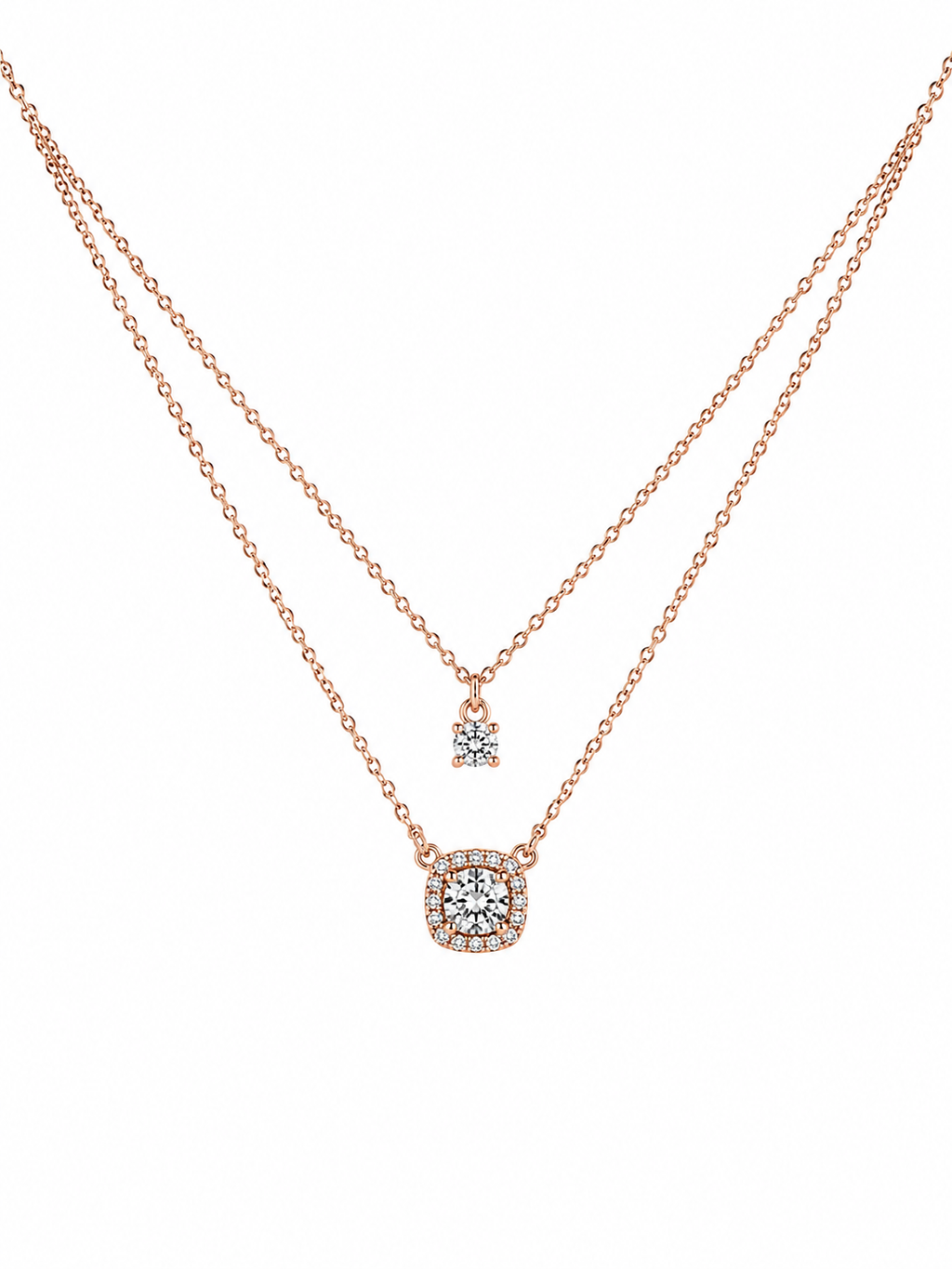Hallie Dual Layer Necklace