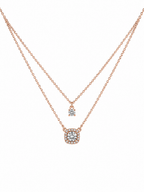 Hallie Dual Layer Necklace