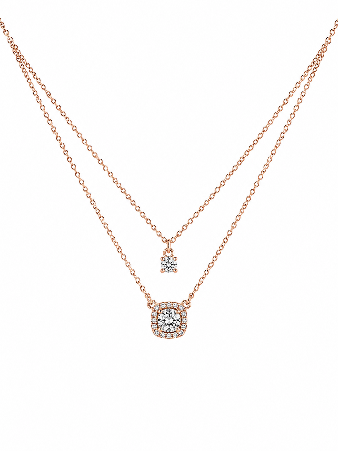 Hallie Dual Layer Necklace