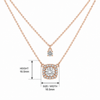 Hallie Dual Layer Necklace