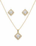 Lucy Halo Diamond Set