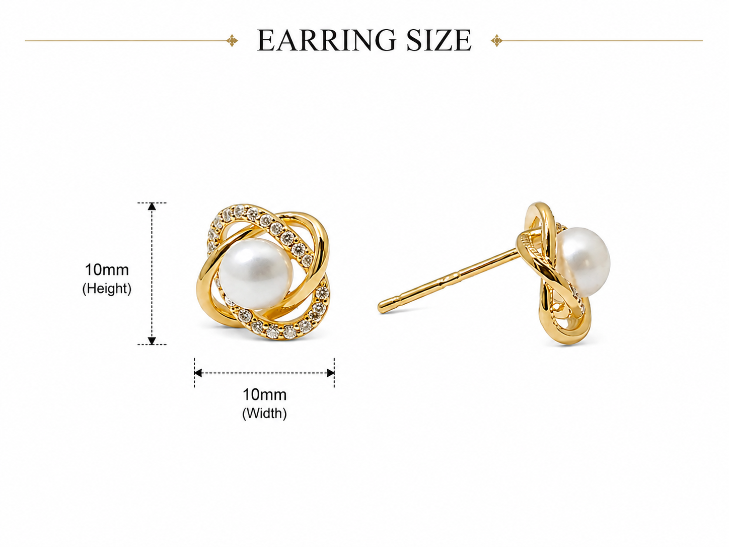 Oliver Pearl Earring