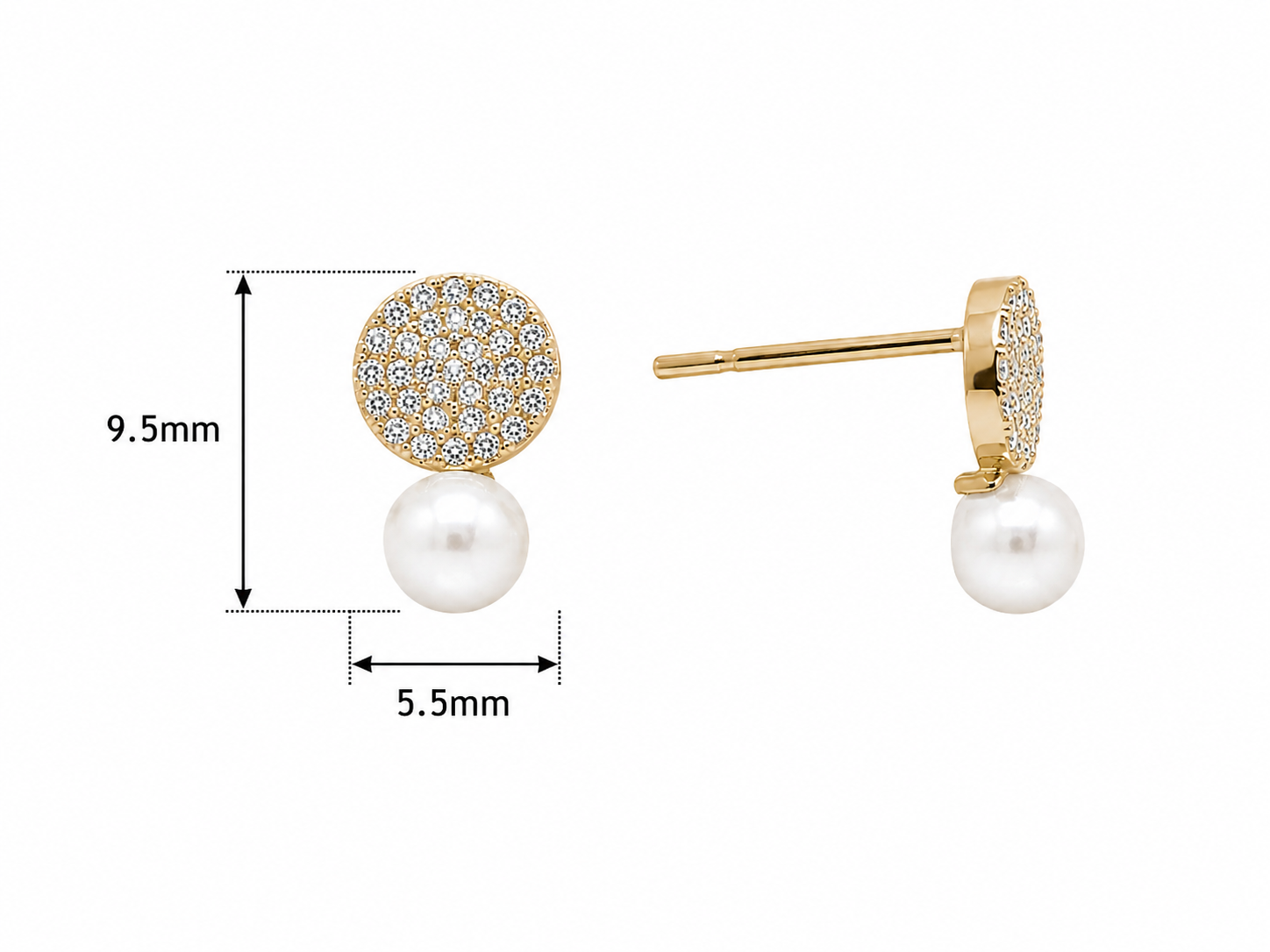 Tiana Baby Earring