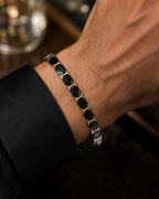 John Black Tennis Bracelet