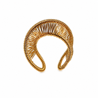 Bold Spiral Wire Ring