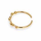 Tiara Charm Adjustable Ring