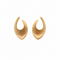 Gold Plated Stainless Steel Statement Earrings
