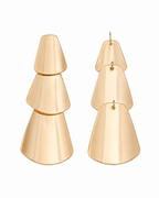 18k Gold Stainless Steel Party Wear Earring