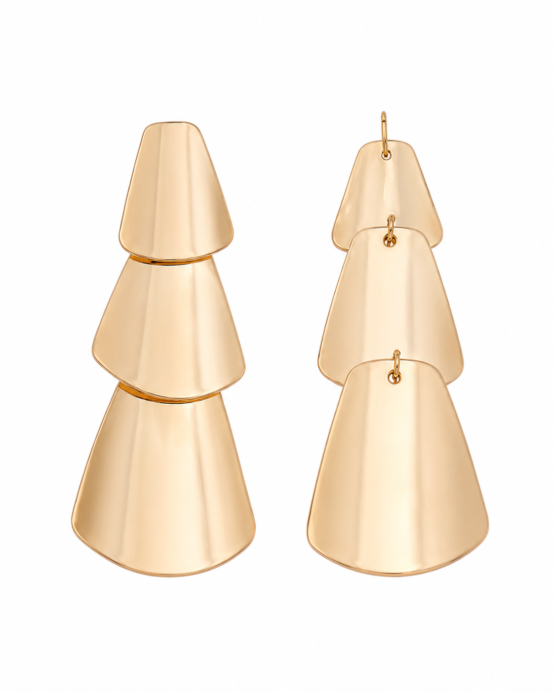 18k Gold Stainless Steel Party Wear Earring