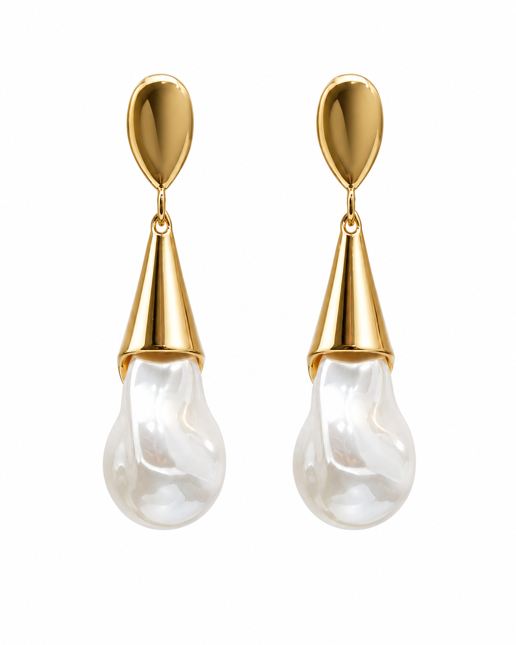Classic Pearl Drop Earrings