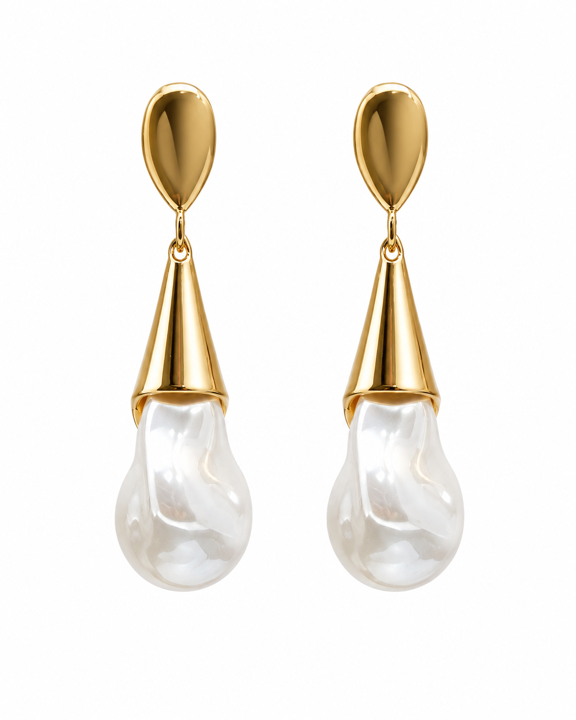 Classic Pearl Drop Earrings