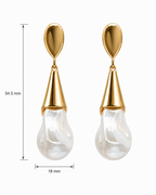 Classic Pearl Drop Earrings