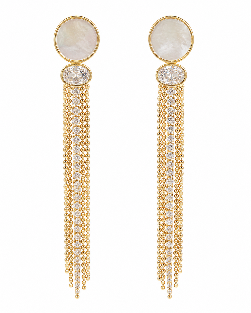 Pearl Stainless Steel Earring