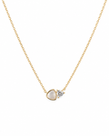 Classic Dual Stone Pendant Chain