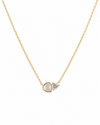 Classic Dual Stone Pendant Chain