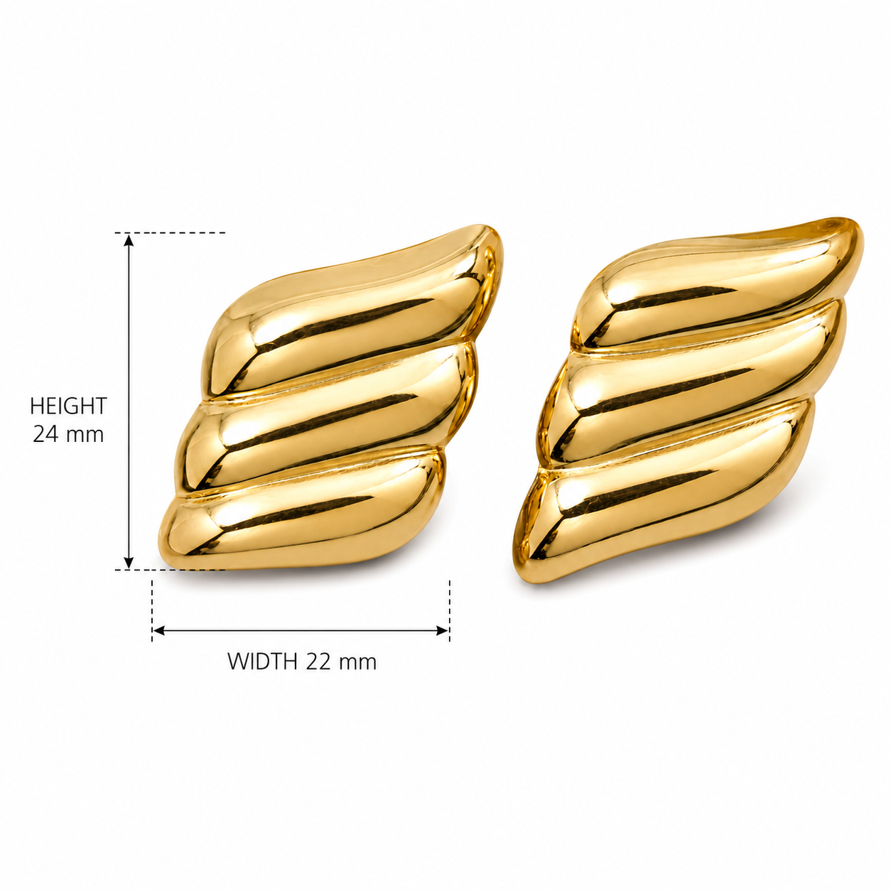 Steel Bold Earring