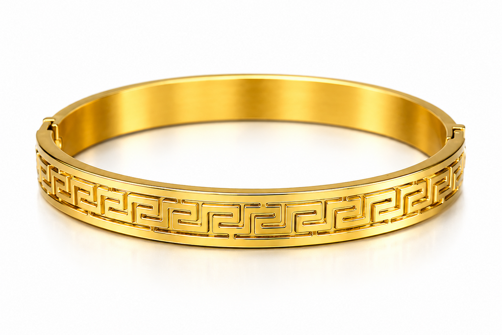 Steel Designer Mens Kada