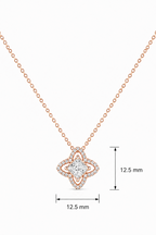 Star Shape Diamond Pendant