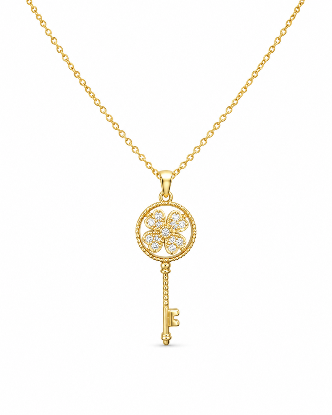Spinner Key Chain Necklace