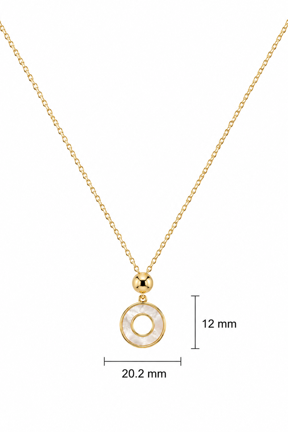 MOP Round Pendant