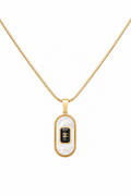 MOP Oval Pendant