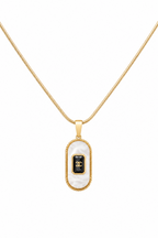 MOP Oval Pendant