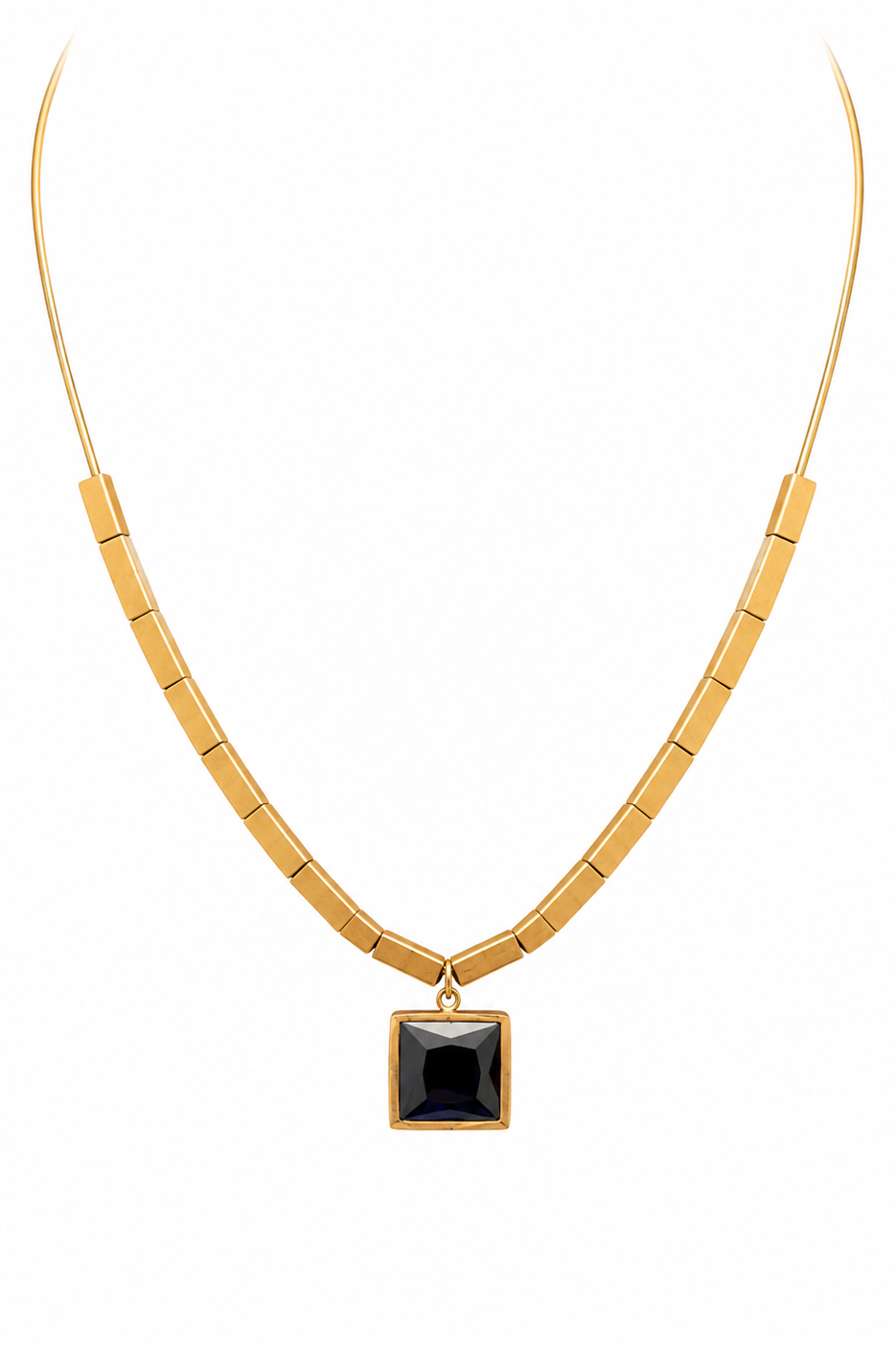 Stainless Steel 18k Gold Plated Necklace