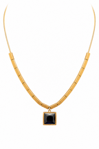 Stainless Steel 18k Gold Plated Necklace