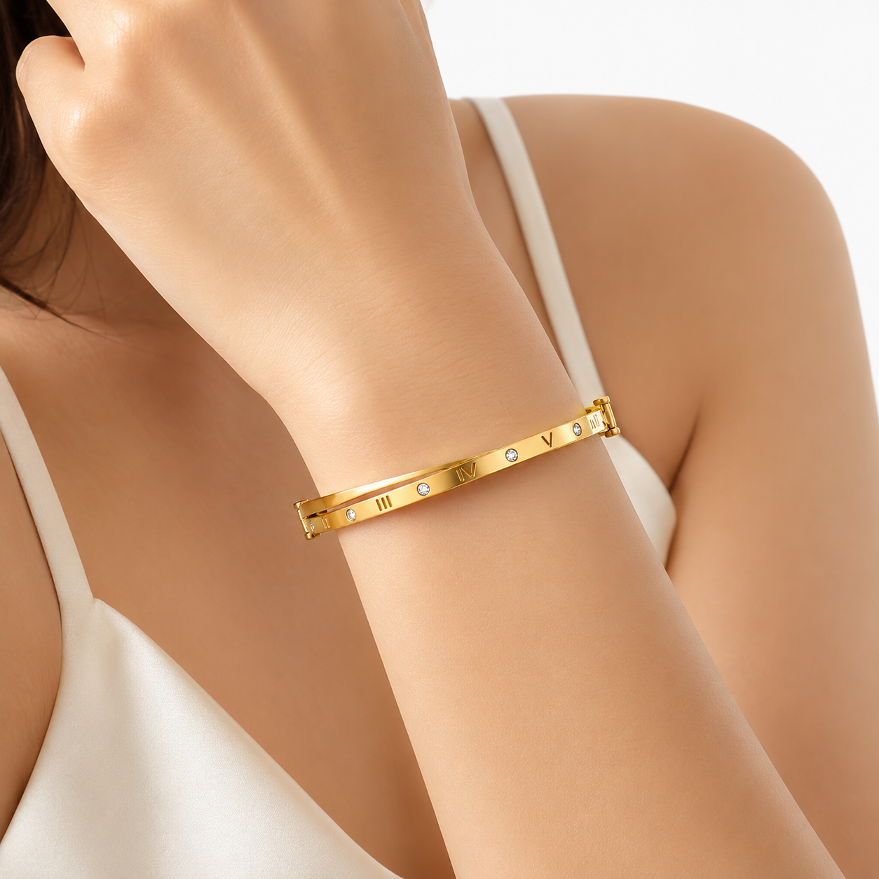 Stainless Steel Roman Lux Bracelet