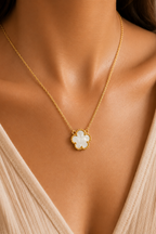 MOP Flower Pendant