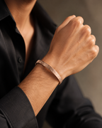 Stainless Steel Textured Kada