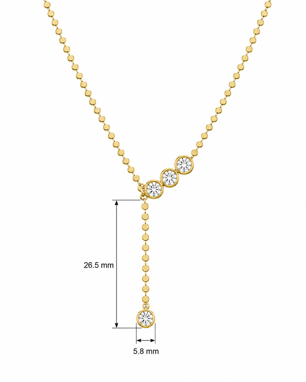 Ava Y-Drop Necklace