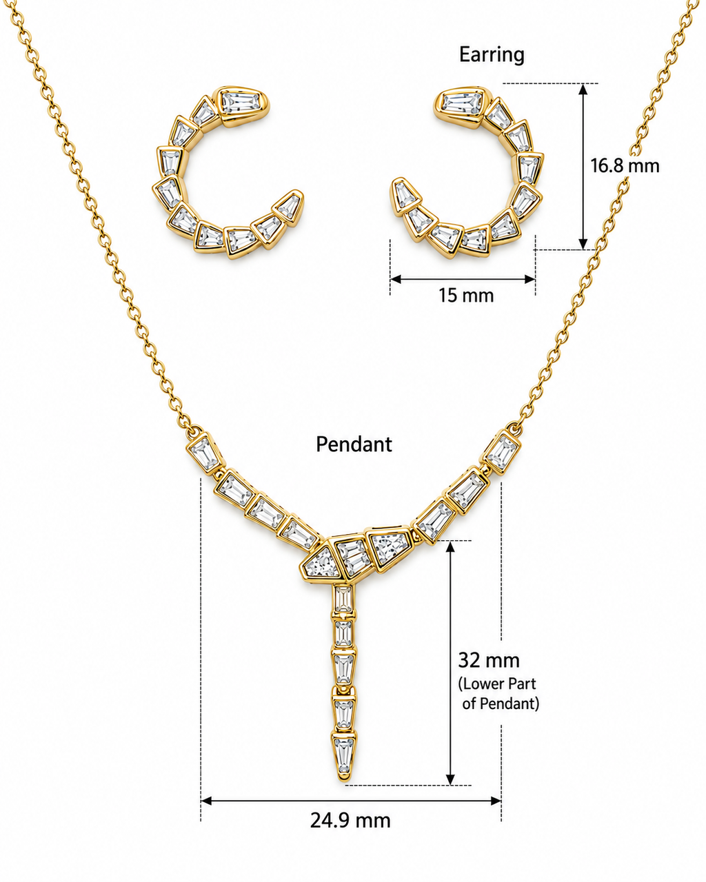 Alora Pendant Set