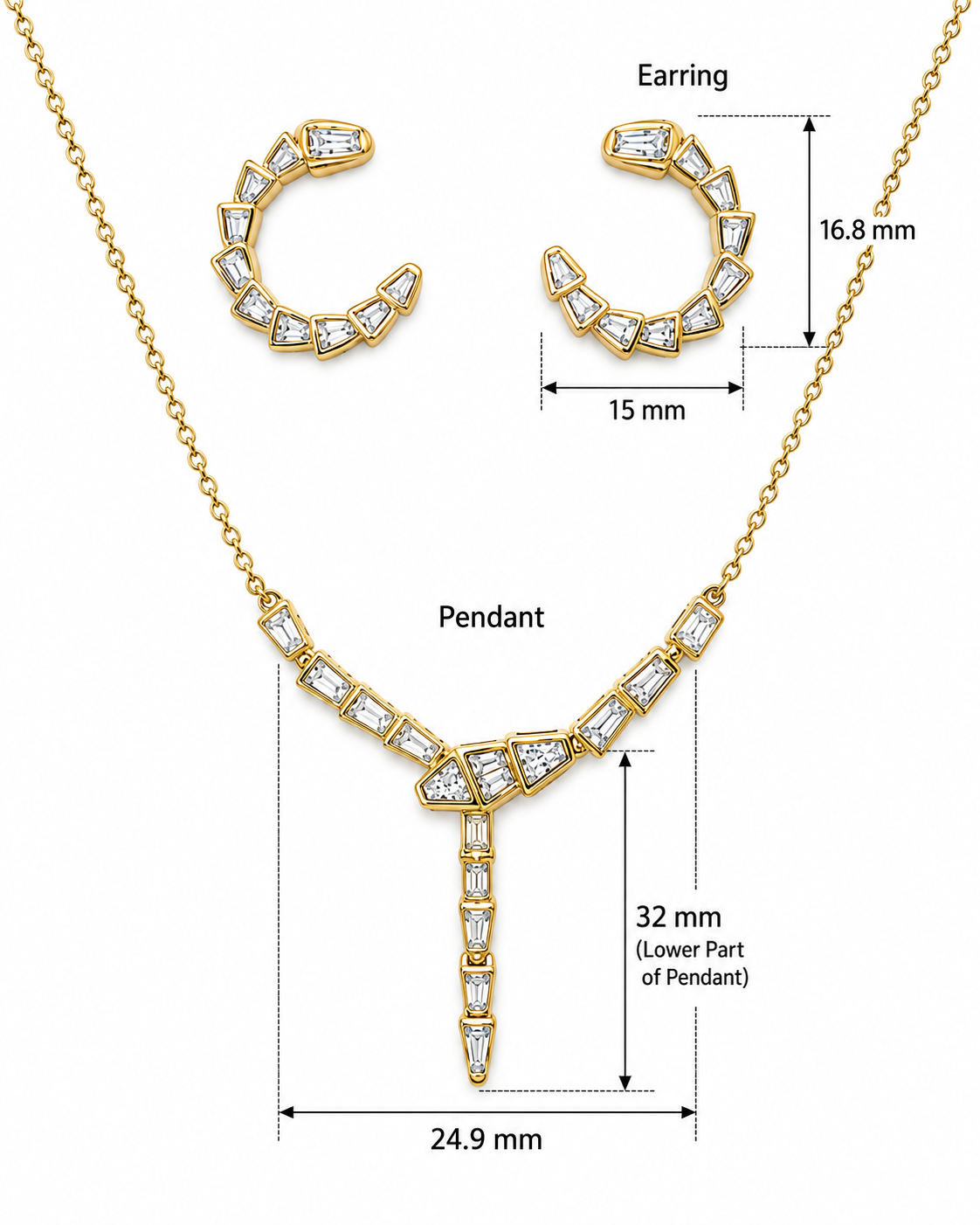 Alora Pendant Set