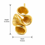 Clara Ribbon Earring