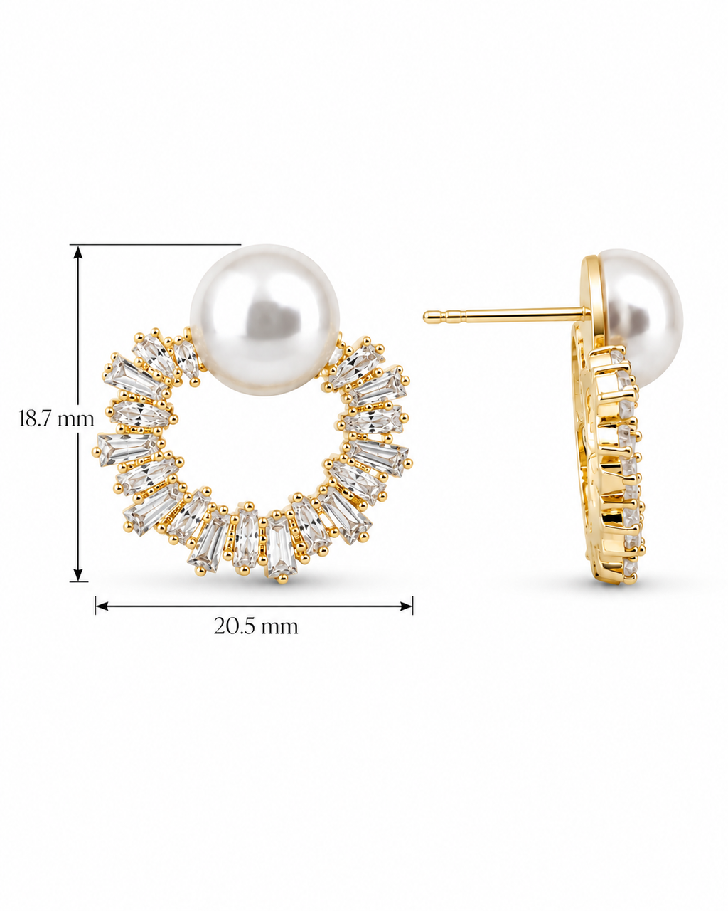 Marie Pearl Earring