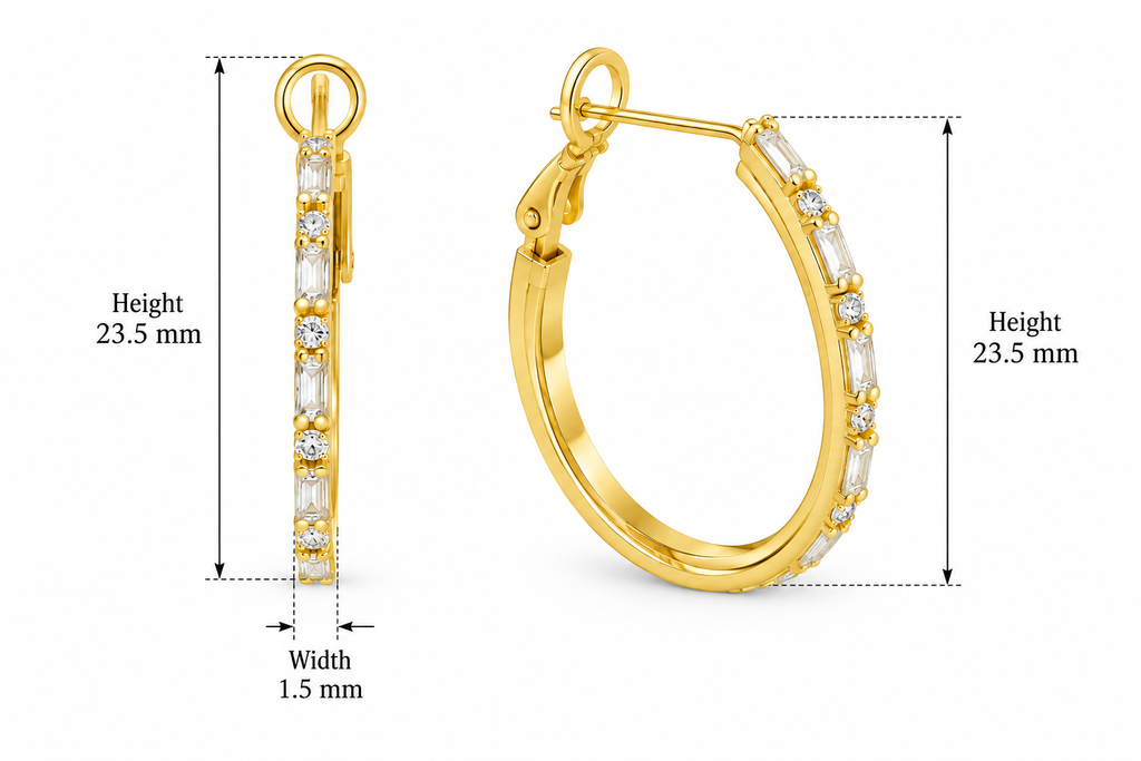 Clara Hoop Earrings