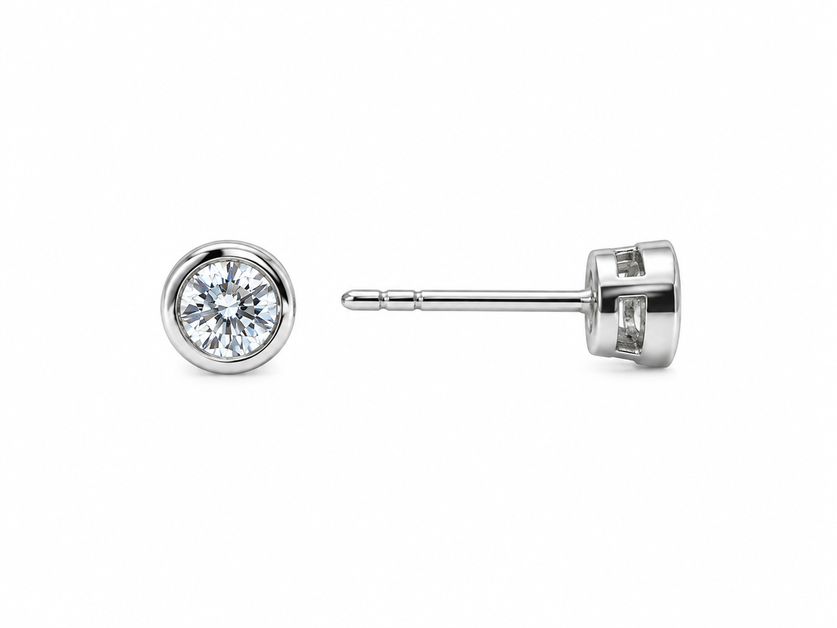 David Small Solitaire Stud