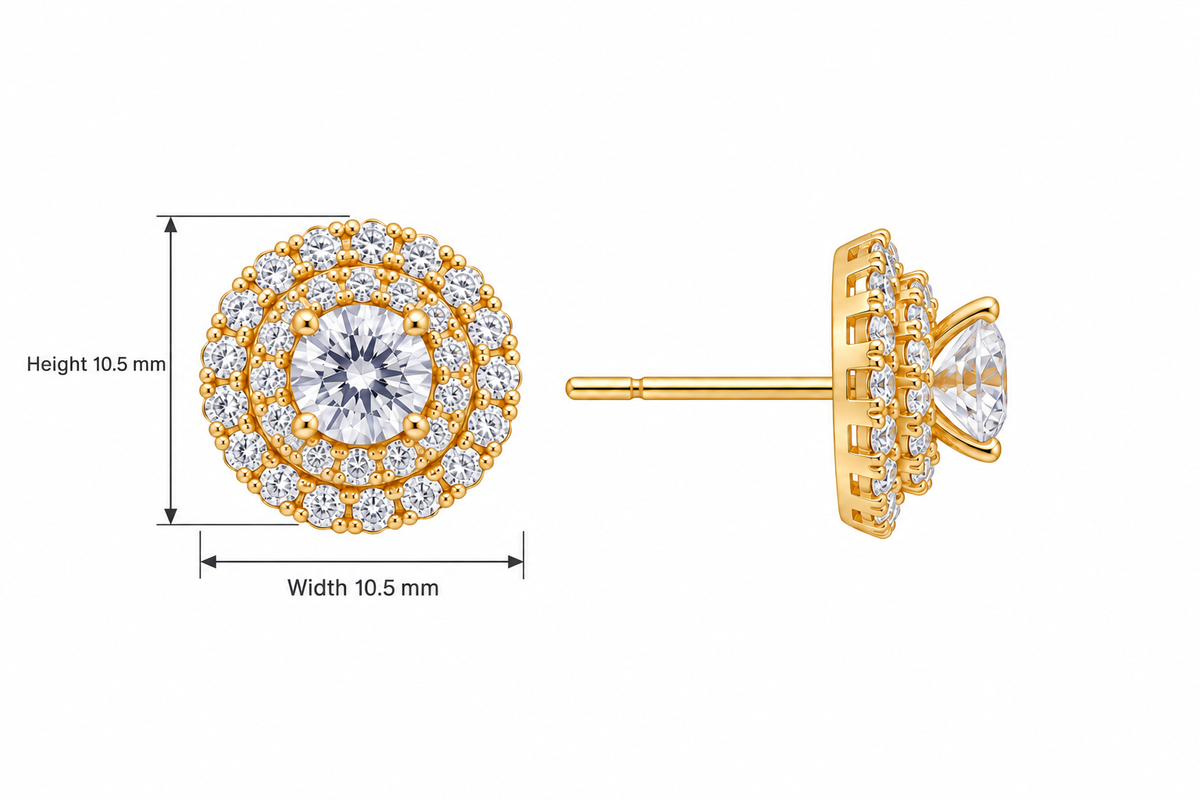 Georgia Solitaire Stud