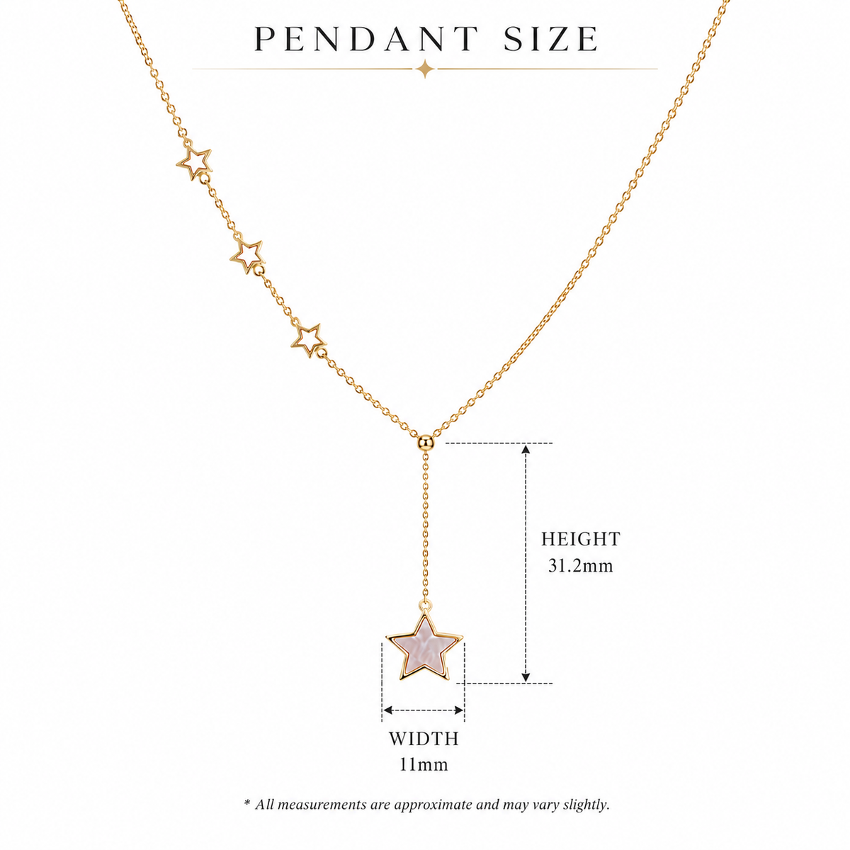 Elsie Star Necklace