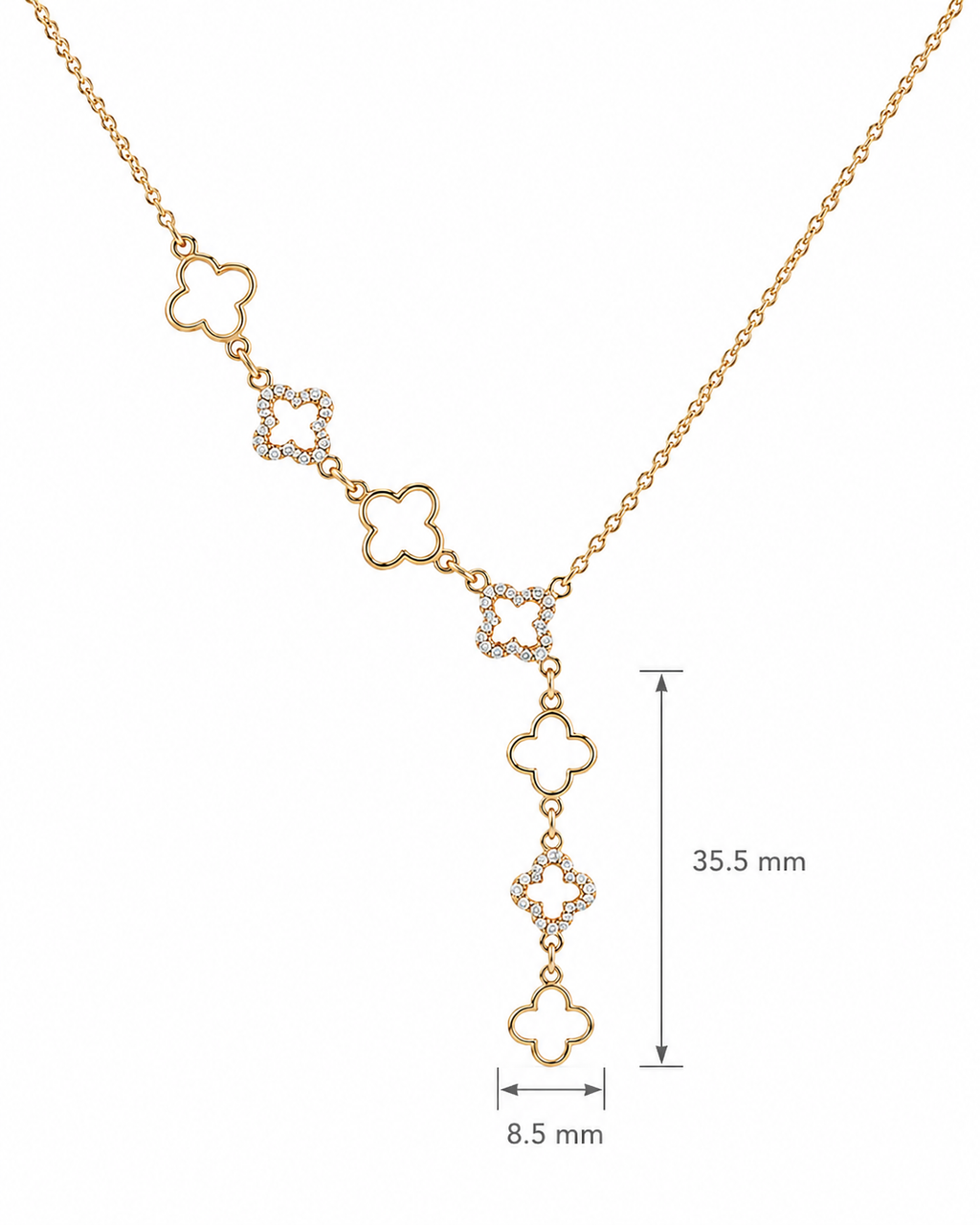 Lily Clover Necklace
