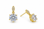 Eliza Solitaire Earring