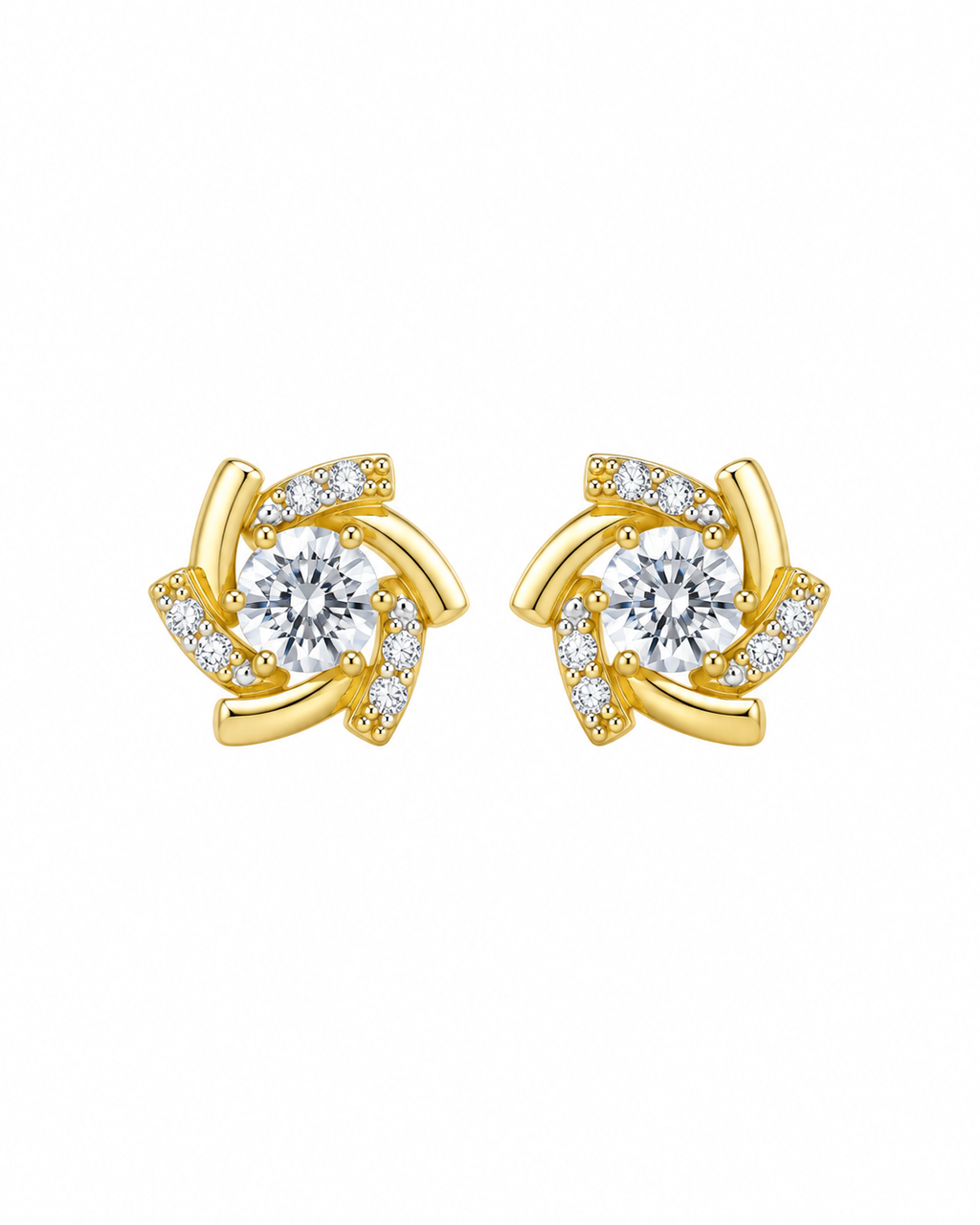 Clea Swirl Stud