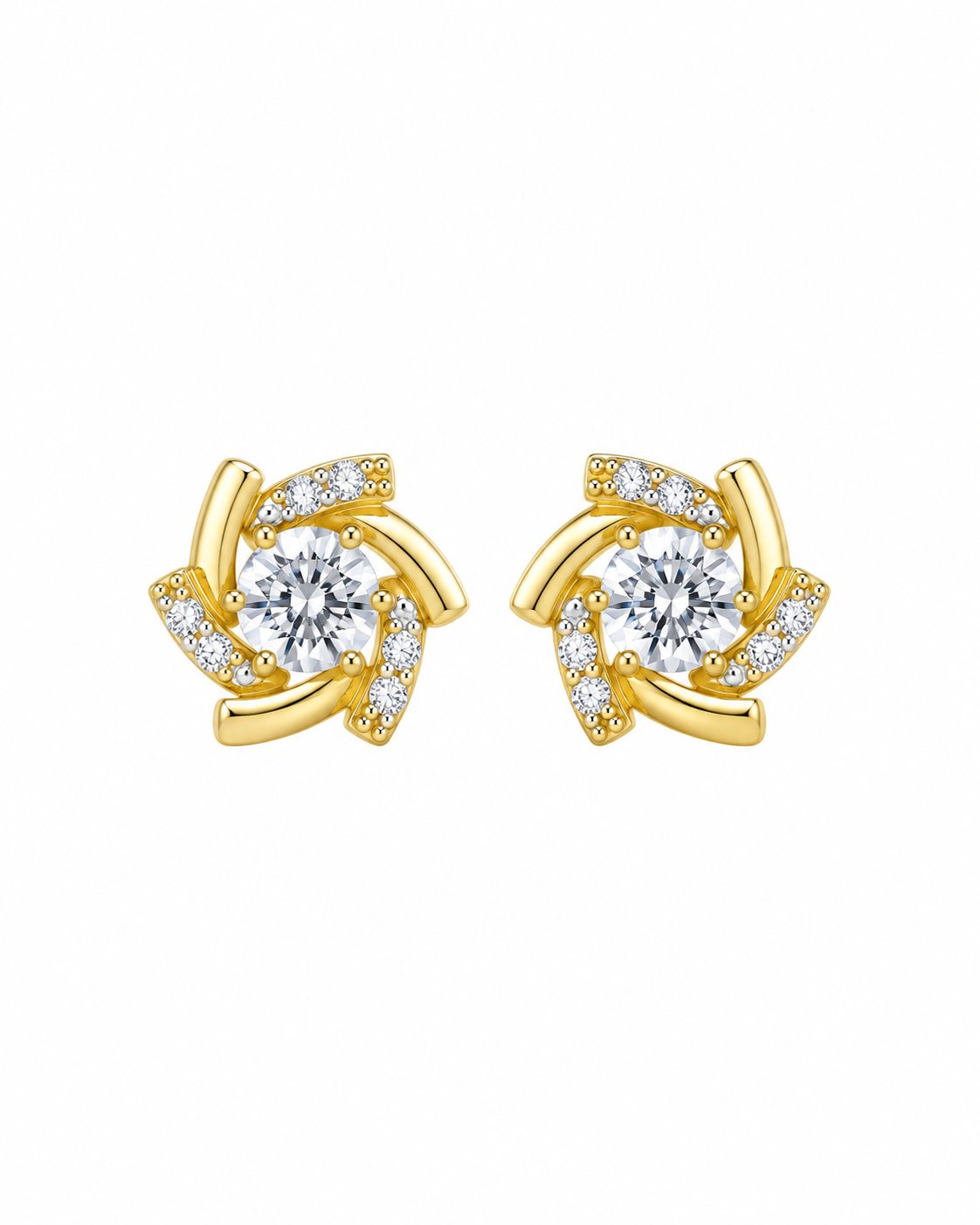 Clea Swirl Stud