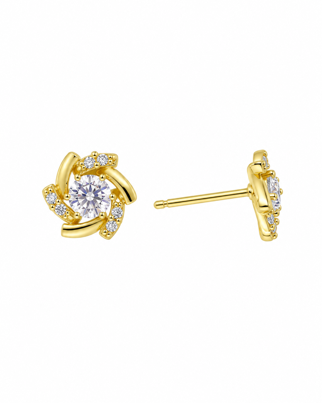Clea Swirl Stud