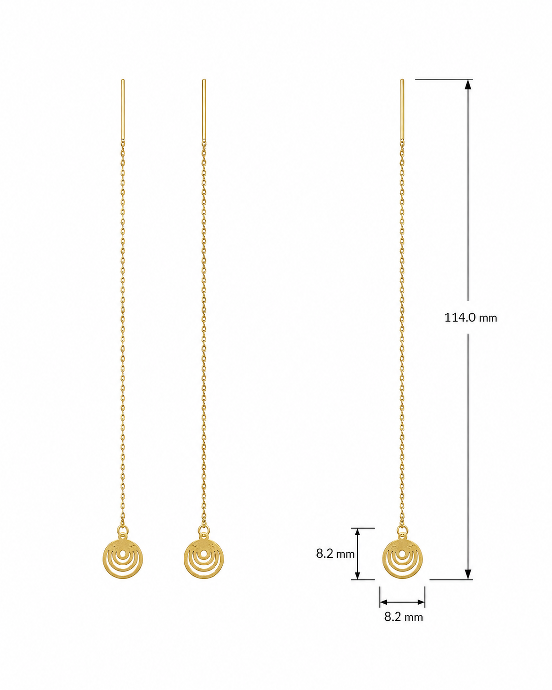 Zoe Needle Earring