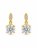 Eliza Solitaire Earring