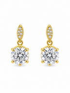 Eliza Solitaire Earring