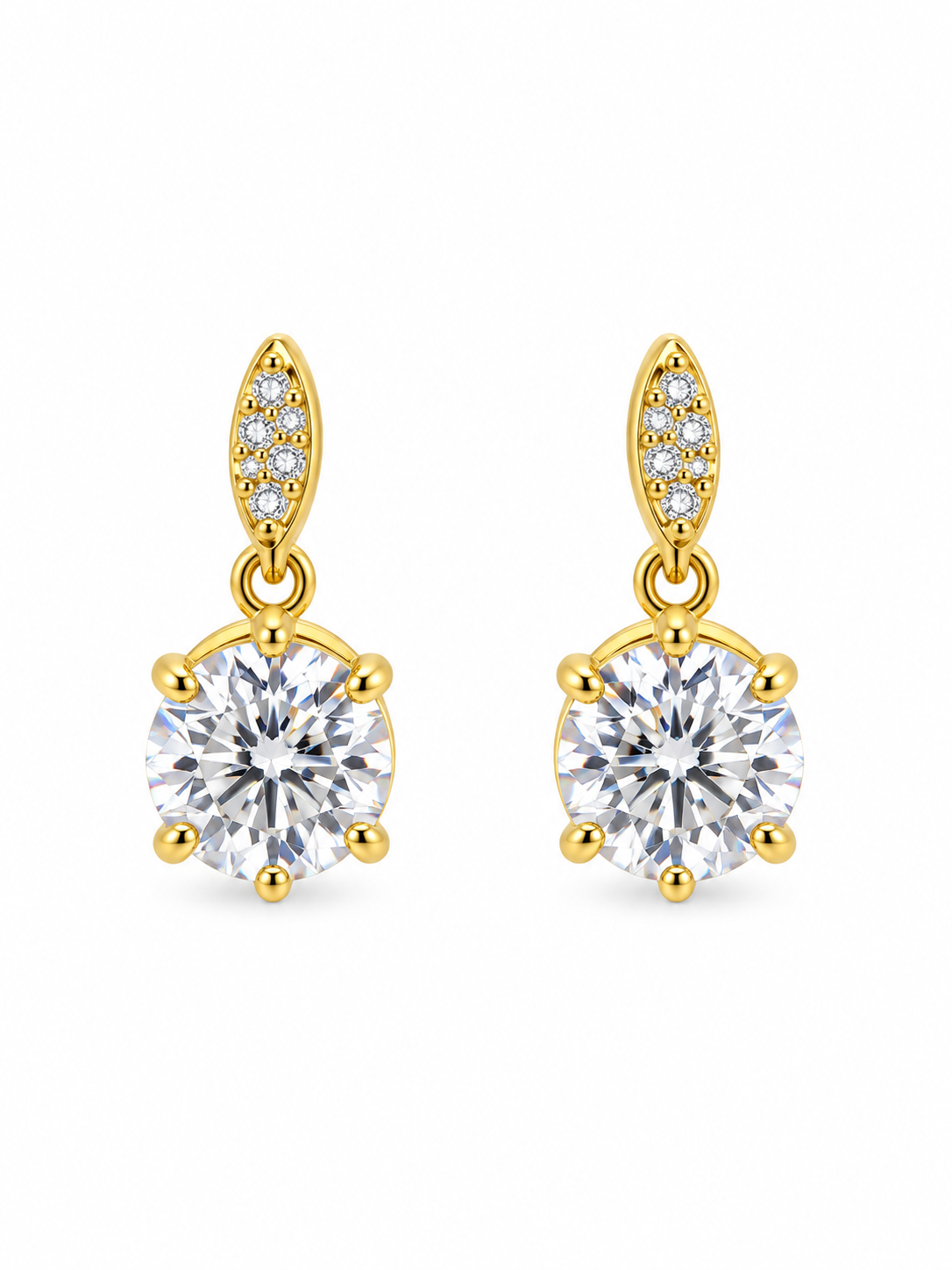 Eliza Solitaire Earring